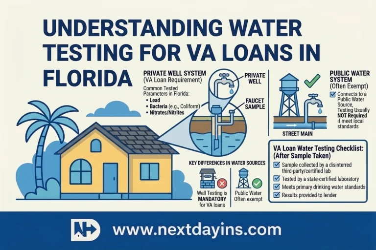 Understanding Water Testing for VA Loans in Florida